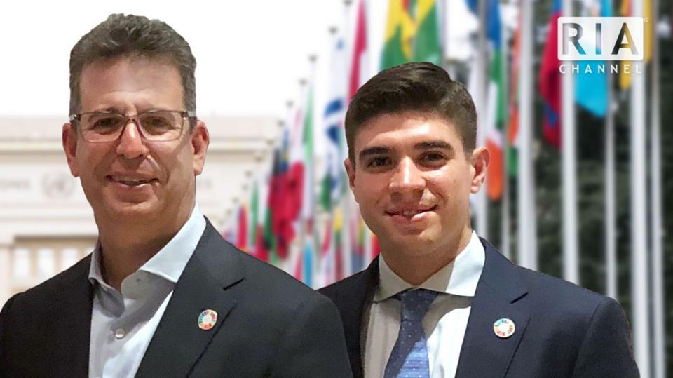 Photograph of Jeff Gitterman and Adam Bernstein